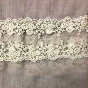 Gauzy Lace Scarf